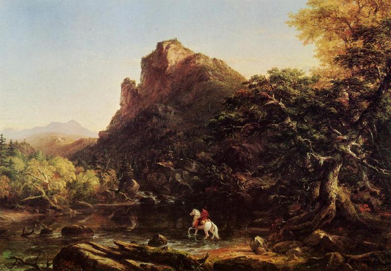 Thomas Cole Mountain Ford China oil painting art